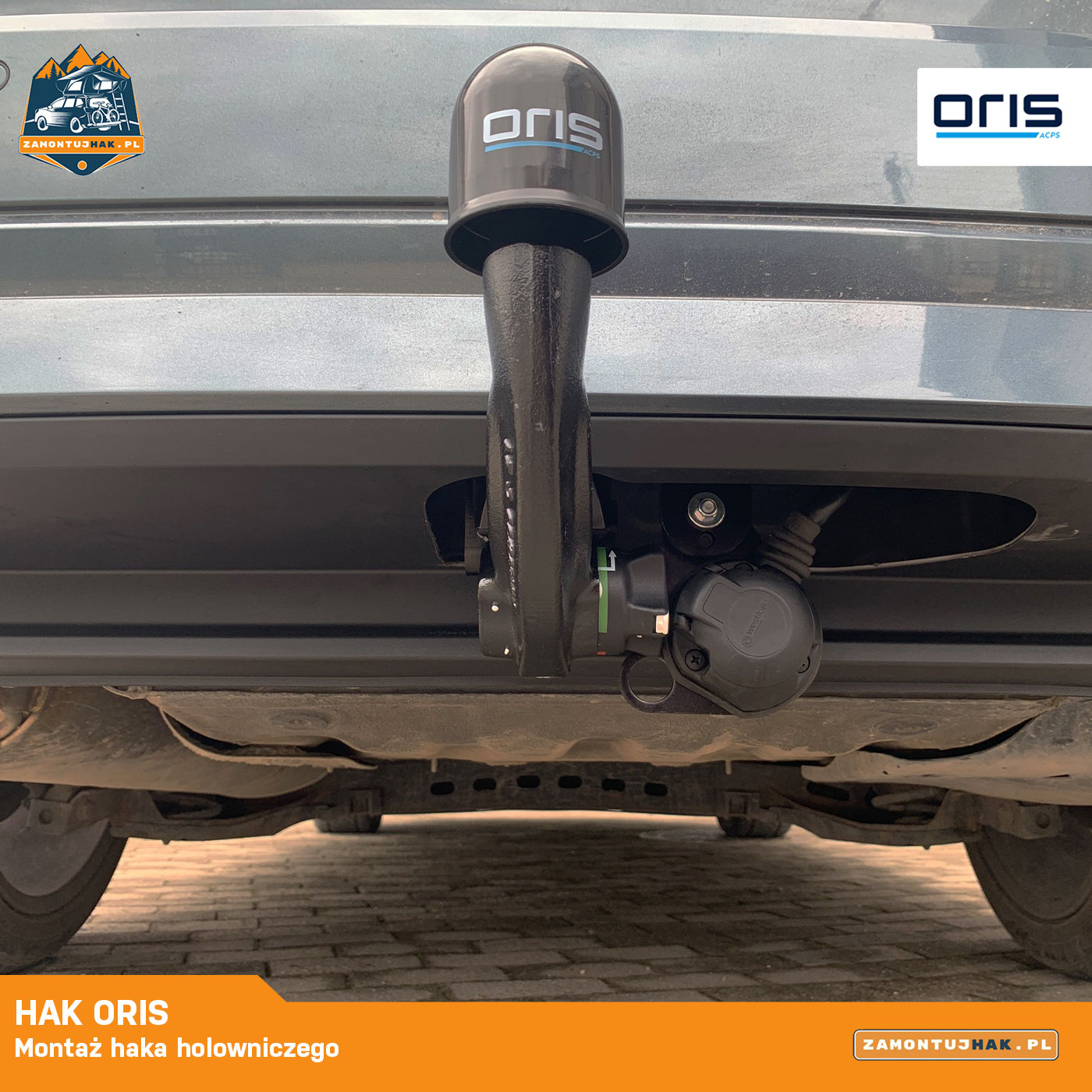 montaż haka w skodzie